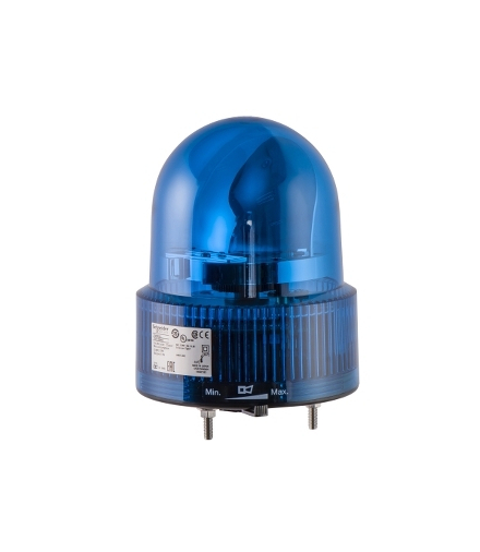 Syrena ostrzegawcza, 120 mm, niebieska, bez brzęczyka, 24 V AC DC, XVR12B06 Schneider Electric