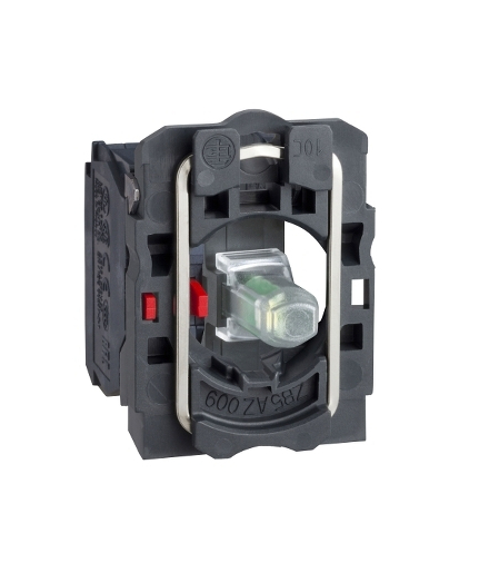 Harmony XB5 Korpus przycisku czerwony LED 24V 1NC, ZB5AW0B42 Schneider Electric