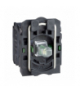 Harmony XB5 Korpus przycisku biały LED 24V 2NO, ZB5AW0B13 Schneider Electric