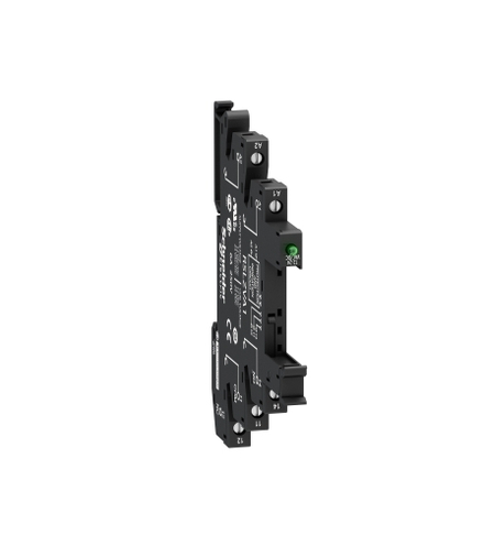 Zelio Relay Gniazdo przekaźnika RSLZ wyposażone w LED oraz obwód ochronny 12/24V, RSLZVA1 Schneider Electric