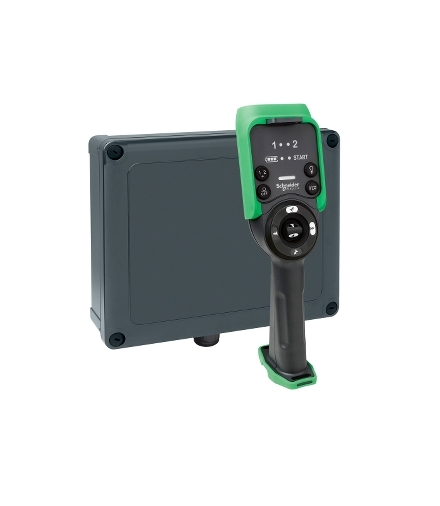 Harmony XAR Układ zdalnego sterowania: urządzenie zdalne ZART8L + baza ZARB12W, XARS8L12W Schneider Electric