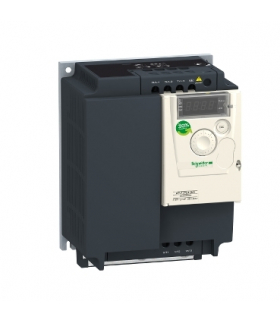 Przemiennik częstotliwości ATV12 3 fazowe 200/240VAC 50/60Hz 3kW 12.2A IP20, ATV12PU30M3 Schneider Electric