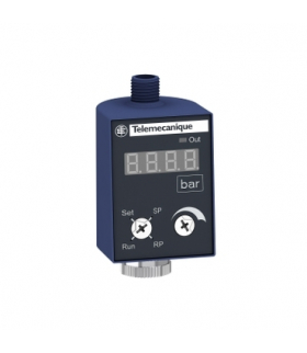 OsiSense XM Elektroniczny czujniki ciśnienia ZMLP 24VDC 4..20 mA PNP złącze M12, ZMLPA1P2SH Schneider Electric