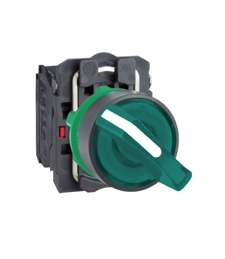 Harmony XB5 Przełącznik 2 pozycyjny zielony LED 24V, XB5AK123B5 Schneider Electric