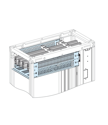 Rozdzielnice Prisma, wygrodzenie szyn poziomych 400x 600mm, 04984 Schneider Electric