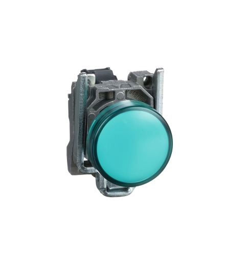 Harmony XB4 Lampka sygnalizacyjna z zieloną LED 110/120V, XB4BVG3 Schneider Electric