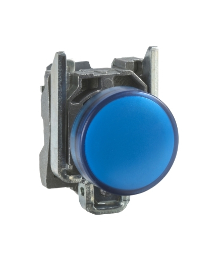 Harmony XB4 Lampka sygnalizacyjna z niebieską LED 110/120V, XB4BVG6 Schneider Electric