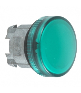 Harmony XB4 Głowka lampki sygnalizacyjnej zielona LED metalowa, ZB4BV033E Schneider Electric
