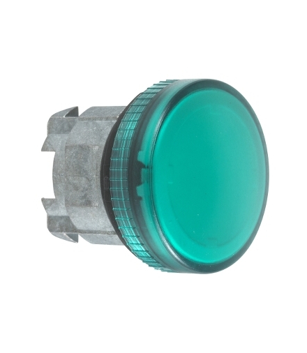 Harmony XB4 Głowka lampki sygnalizacyjnej zielona LED metalowa, ZB4BV033E Schneider Electric