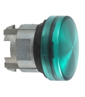 Harmony XB4 Napęd lampki sygnalizacyjnej zielona LED metalowa karbowana, ZB4BV033S Schneider Electric