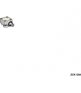 OsiSense XC Głowica łącznika krańcowego trzpień boczny z rolką stalową, poziomy, ZCKE64 Schneider Electric
