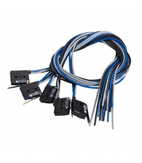 OsiSense XC Miniaturowy wyłącznik krańcowy płaska dźwignia kabel 0.5 m, XEP4E1FDA326 Schneider Electric
