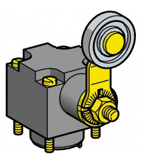 OsiSense XC Głowica łącznika krańcowego dźwignia z rolką stalową, ZCKD33 Schneider Electric