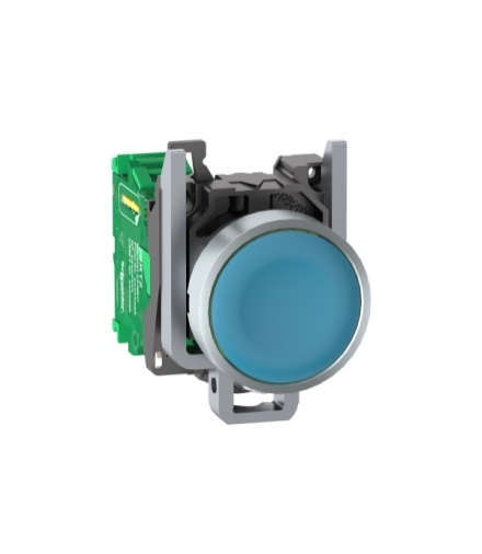 Harmony Główka bezprzewodowego i bezbateryjnego przycisku z nadajnikiem, Niebieska, Metalowa, ZB4RTA6 Schneider Electric