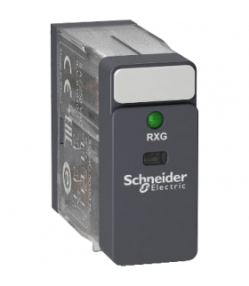 Zelio Relay Przekaźnik interfejsowy ze standardową obudową oraz LED 48V AC, 5A, 2 styki C/O, RXG23E7 Schneider Electric