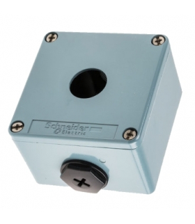 Harmony XAPS Pusta kaseta sterująca 1 otwór Ø22 80x80mm cynkowana, XAPM1201 Schneider Electric