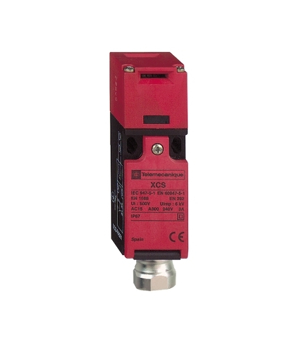 Preventa Safety Wyłącznik bezpieczeństwa plastikowy XCSPA 2 NC + 1 NO wolnoobrotowy 1 wejście gwintowane 1/2" NPT, XCSPA993 Schn