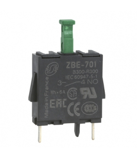 Harmony XB4 Pojedynczy blok styków Ø22, ZBE701 Schneider Electric