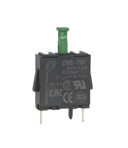 Harmony XB4 Pojedynczy blok styków Ø22, ZBE701 Schneider Electric