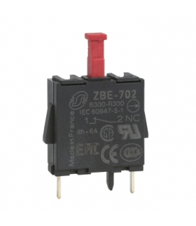 Harmony XB4 Pojedynczy blok styków Ø22, ZBE702 Schneider Electric