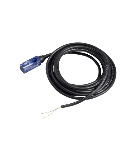 OsiSense XS Czujnik indukcyjny płaski z wyjściem PNP 1NO, 12/24V DC, kabel 2m, XS7J1A1PAL2 Schneider Electric