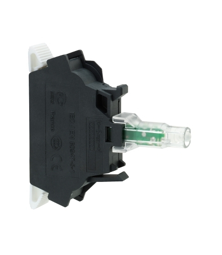 Harmony XB4 Zestaw świetlny Ø22 czerwony LED 12V standardowy zaciski sprężynowe, ZBVJ45 Schneider Electric