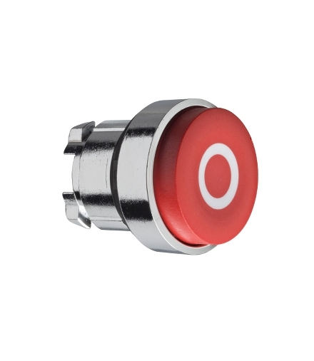 Harmony XB4 Napęd przycisku wystający czerwony samopowrotny bez podświetlenia metalowy O, ZB4BL432 Schneider Electric