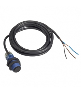 OsiSense XU Czujnik fotoelektryczny M18 z wyjściem PNP 1NO/1NC, 12/24V DC, kabel 5m, XUB0APSNL5 Schneider Electric