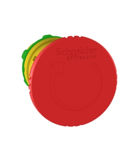 Harmony XB5 Głowka przycisku grzybkowego z mechnizmem zatrzaskowym Ø40 czerwona plastikowa, ZB5AS844 Schneider Electric