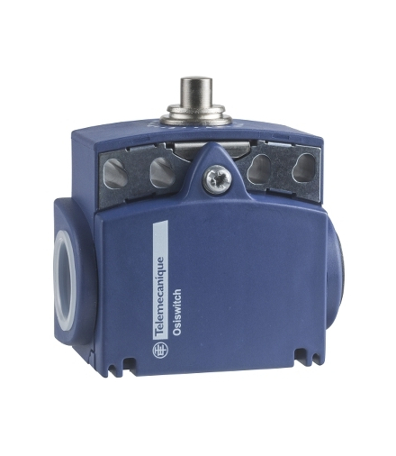 OsiSense XC Łącznik krańcowy trzpień z końcówką metalową 1NO+1NC, dławik Pg 11, XCKT2110G11 Schneider Electric