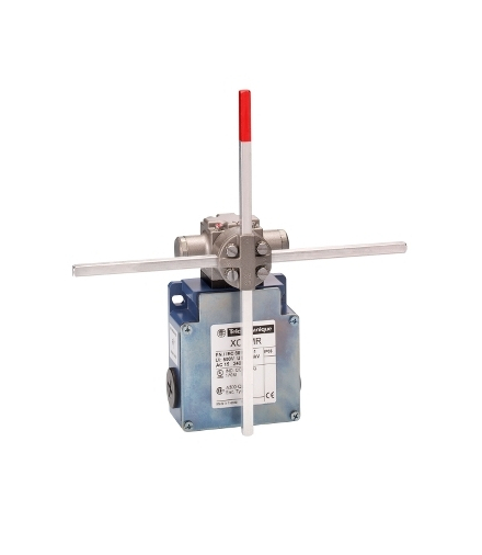 OsiSense XC Łącznik krańcowy skrzyżowane metalowe pręty 2x(2NC) dławik Pg11, XCKMR54D1 Schneider Electric