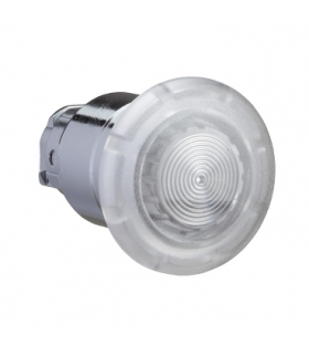 Harmony XB4 Napęd przycisku grzybkowego Ø22 biały push pull LED metalowy, ZB4BW613 Schneider Electric