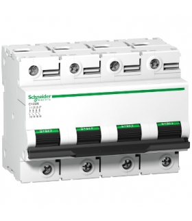 Wyłącznik nadprądowy Acti9 C120N-C125-4 C 125A 4-biegunowy, A9N18376 Schneider Electric