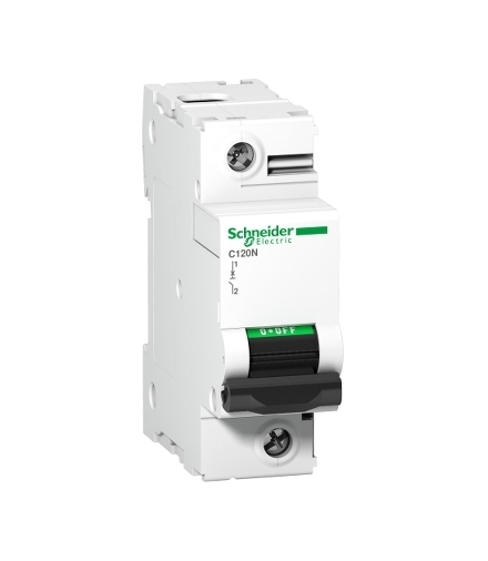 Wyłącznik nadprądowy Acti9 C120N-C100-1 C 100A 1-biegunowy, A9N18358 Schneider Electric