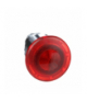 Harmony XB4 Główka podświetlanego przycisku awaryjnego stopu, LED, Podciągnięcie, Czerwona, 40 mm, ZB4BW643 Schneider Electric