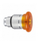 Harmony XB4 Napęd przycisku grzybkowego Ø22 pomarańczowy push pull LED metalowy, ZB4BW653 Schneider Electric