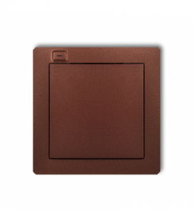 DECO Nadajnik 1-klawiszowy 2-kanałowy z czujnikiem temperatury do systemu Exta Life Karlik 9DEL-1