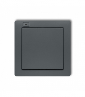 DECO Nadajnik 1-klawiszowy 2-kanałowy z czujnikiem temperatury do systemu Exta Life Karlik 28DEL-1