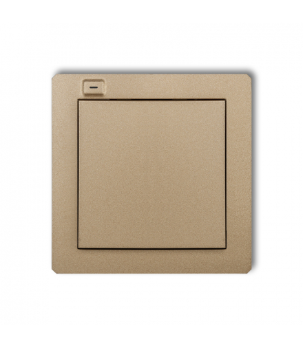 DECO Nadajnik 1-klawiszowy 2-kanałowy z czujnikiem temperatury do systemu Exta Life Karlik 8DEL-1