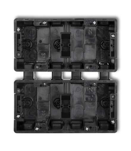 DECO Puszka instalacyjna podtynkowa 4 krotna (2 poziom, 2 pion) Karlik DPM-2x2