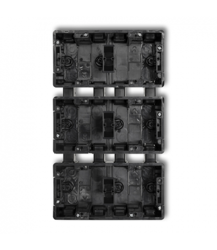 DECO Puszka instalacyjna podtynkowa 6 krotna (2 poziom, 3 pion) Karlik DPM-2x3