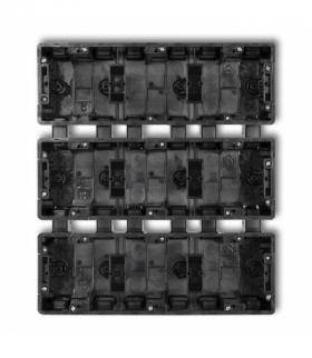 DECO Puszka instalacyjna podtynkowa 9 krotna (3 poziom, 3 pion) Karlik DPM-3x3