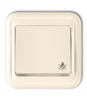 LIZA Łącznik zwierny światło podświetlany Karlik 1WPT-5L