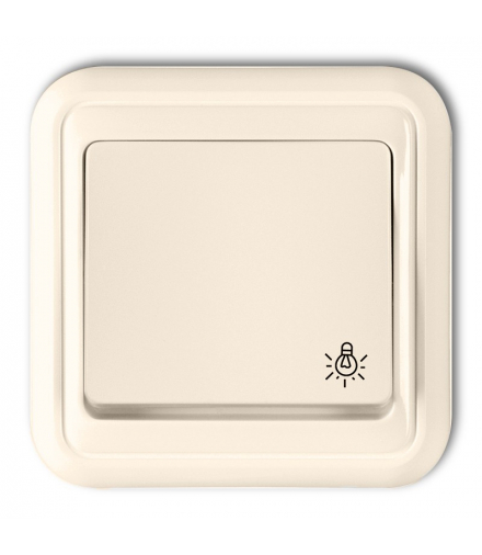 LIZA Łącznik zwierny światło podświetlany Karlik 1WPT-5L