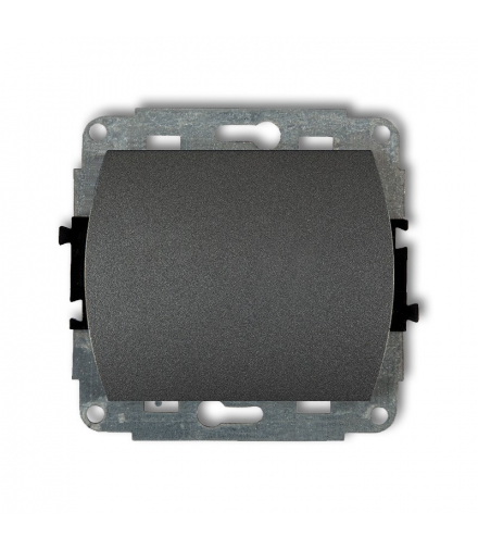 TREND Mechanizm łącznika zwiernego, jednobiegunowego (jeden klawisz bez piktogramu) Karlik 11WP-4.1