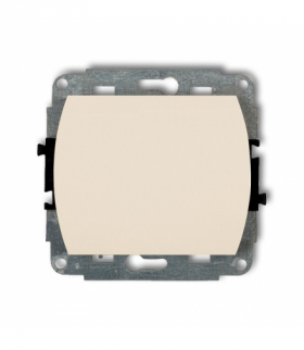 TREND Mechanizm łącznika zwiernego, jednobiegunowego (jeden klawisz bez piktogramu) Karlik 1WP-4.1