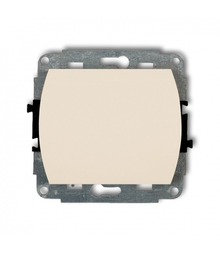 TREND Mechanizm łącznika zwiernego, jednobiegunowego (jeden klawisz bez piktogramu) Karlik 1WP-4.1