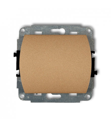 TREND Mechanizm łącznika zwiernego, jednobiegunowego (jeden klawisz bez piktogramu) Karlik 8WP-4.1