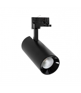 ANDROMEDA COB LED 25W na szynoprzewód CIEPŁA 3F CZARNA SPS 2