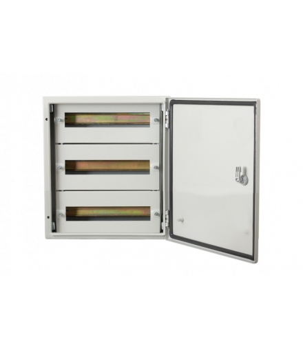 Szafa metalowa 600x400x200 mm - 60 modułów IP66 / 3 rzędy po 20 modułów F1.0212